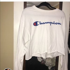 Cropped champion long sleeve